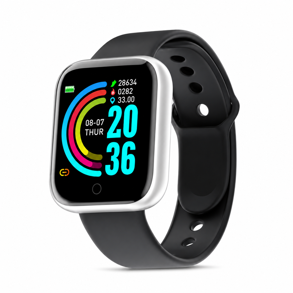 Montre Connectée Y68 / 116plus – Fitness, Sommeil & Musique
