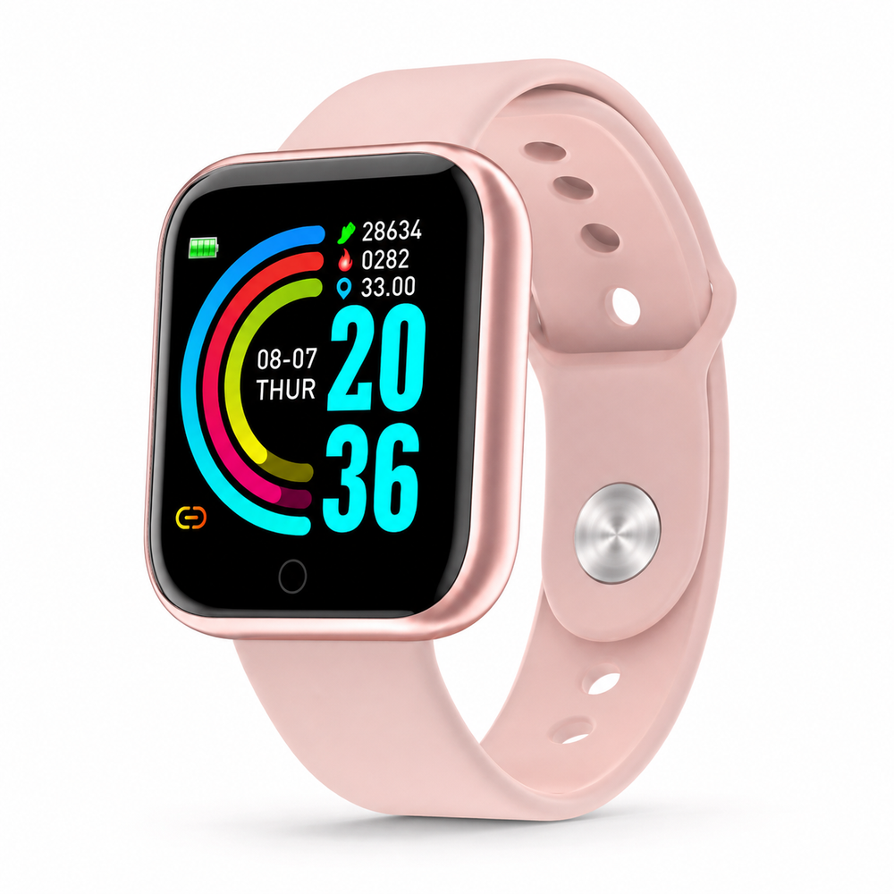 Montre Connectée Y68 / 116plus – Fitness, Sommeil & Musique