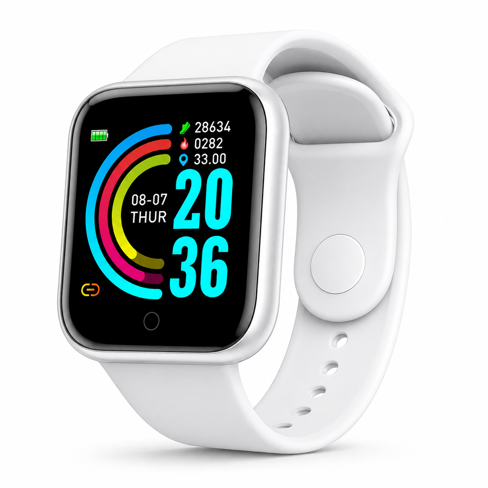 Montre Connectée Y68 / 116plus – Fitness, Sommeil & Musique