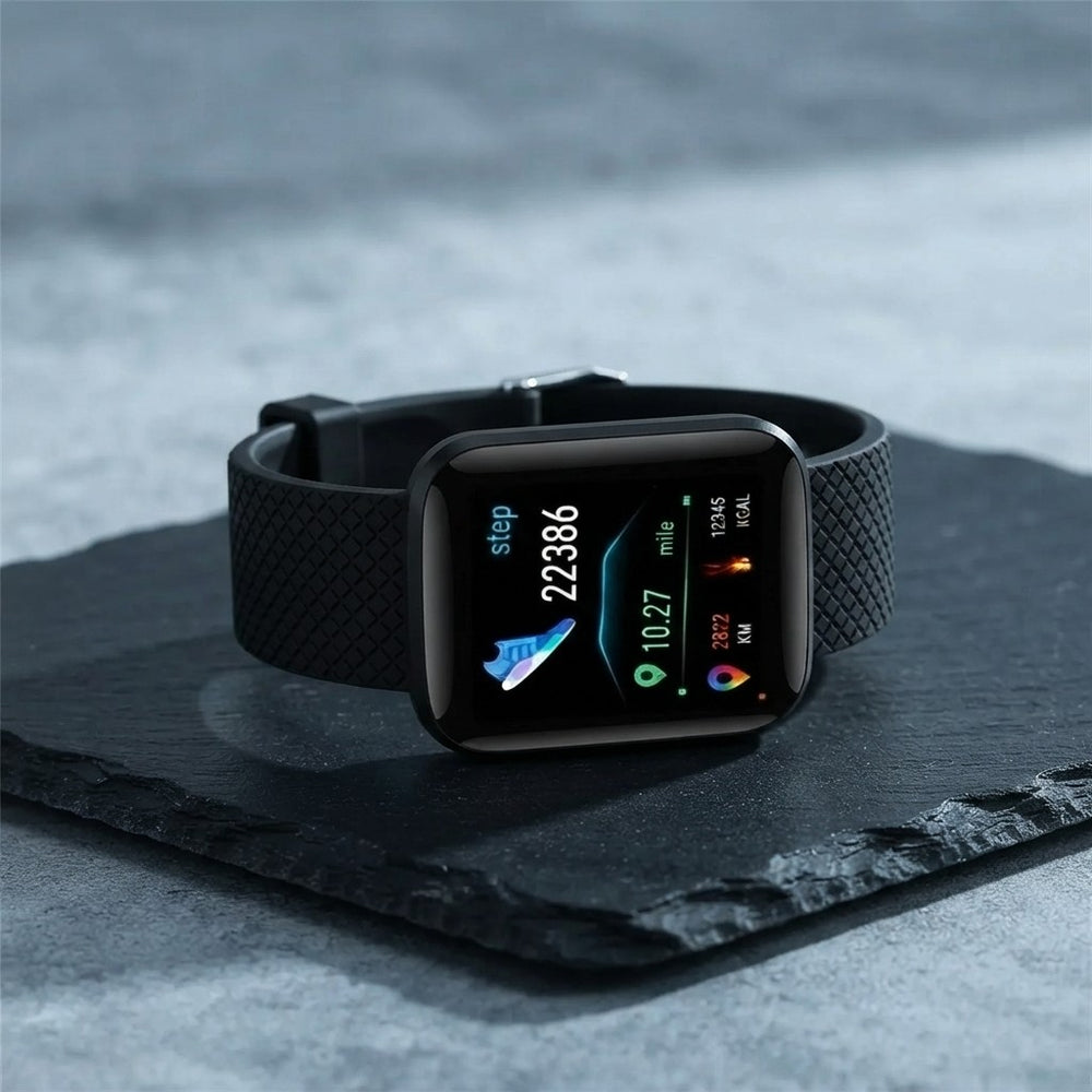 Montre Connectée Y68 / 116plus – Fitness, Sommeil & Musique
