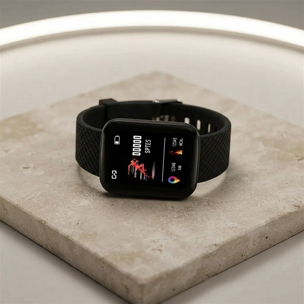 Montre Connectée Y68 / 116plus – Fitness, Sommeil & Musique